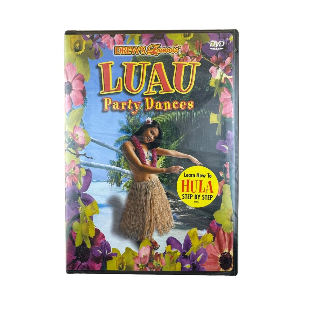 Drew's Famous Luau Party Dances DVD New Sealed